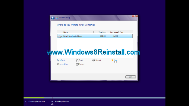 windows 8 install