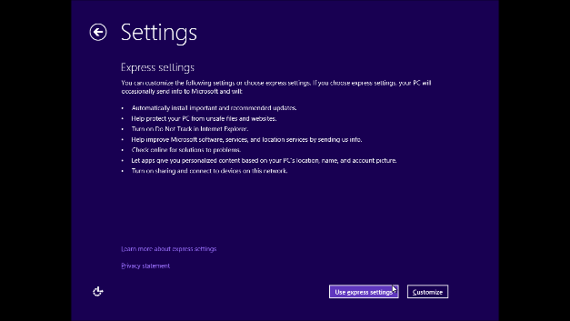 windows 8 install